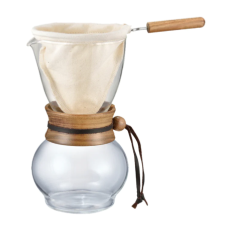 Cafetière filtre style ''chaussette à café''