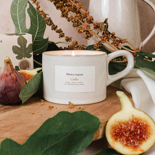 Bougie dans une Tasse Mimi & August