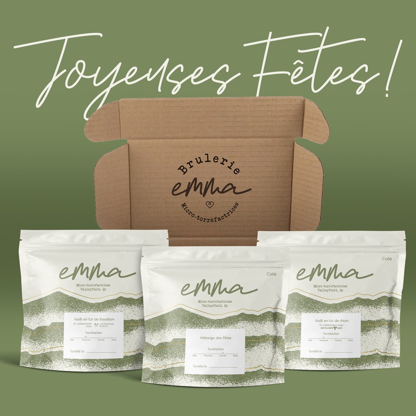 Café bourbon X Microbrasserie Livingstone*Livré seulement dès le 3 décembre*