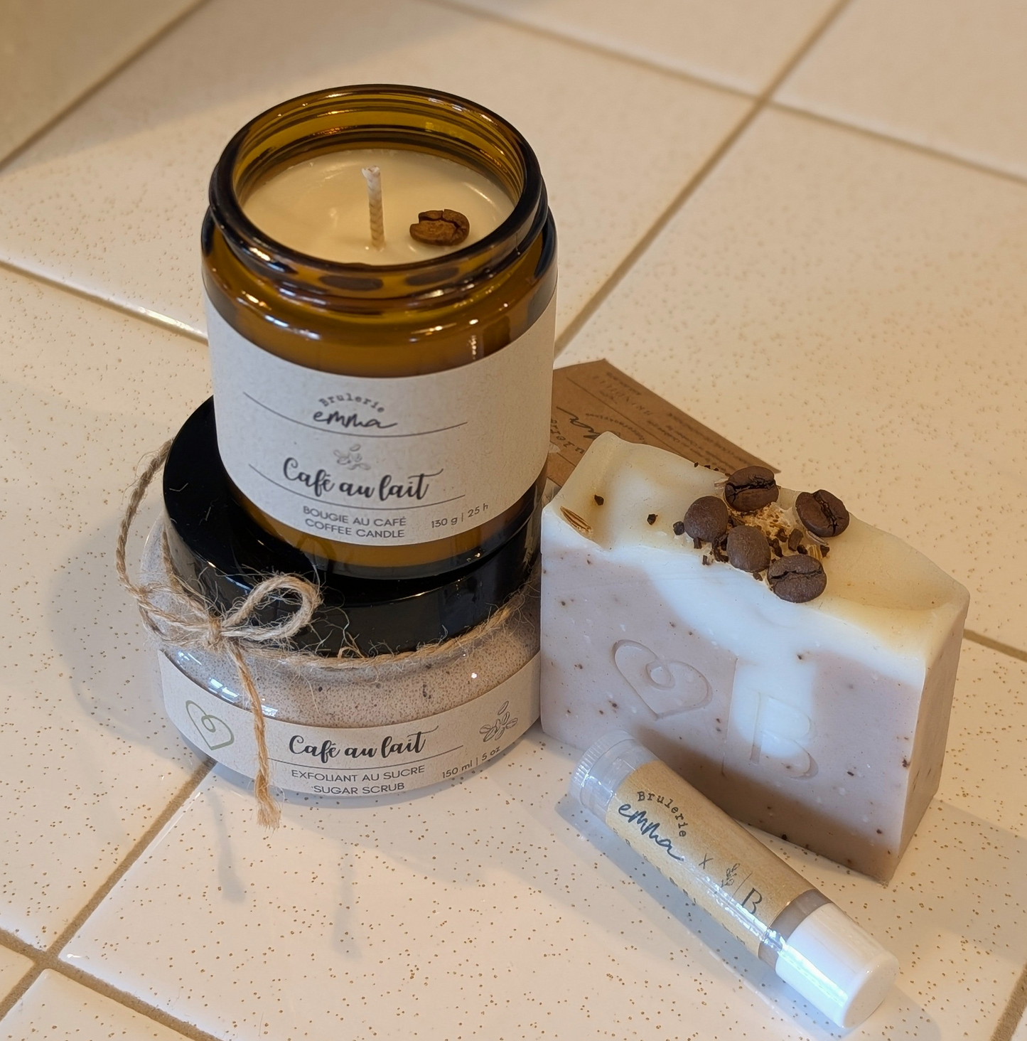 Bougie Café au lait X Brindille