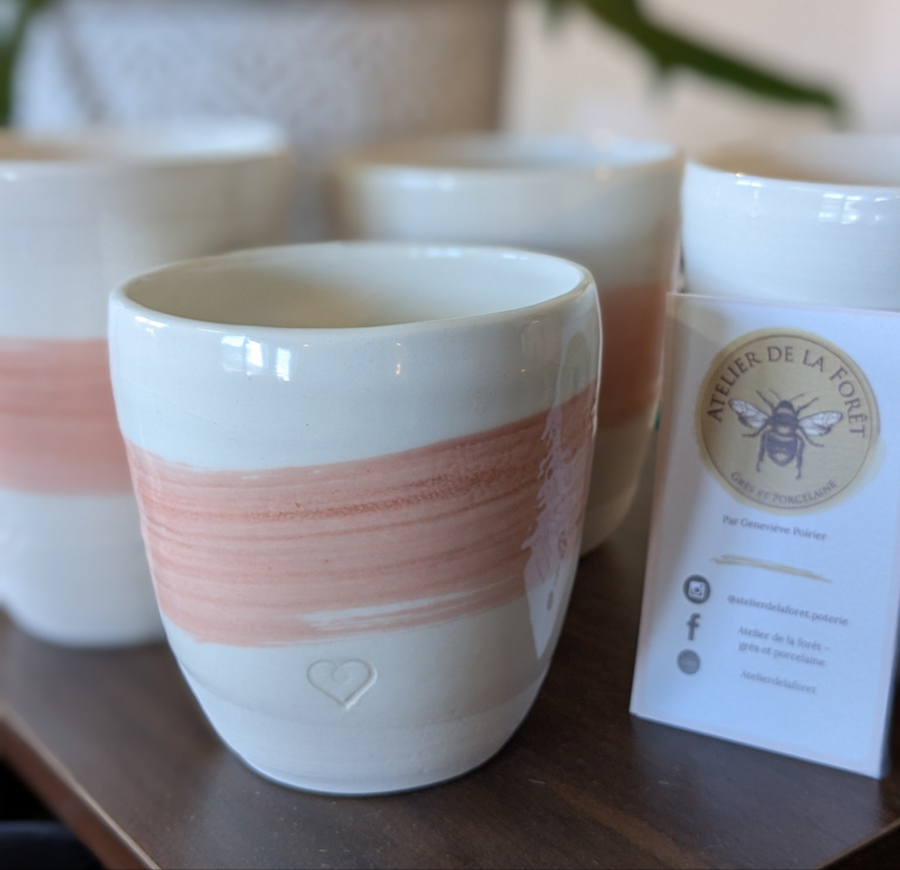Tasse en céramique X Atelier de la forêt