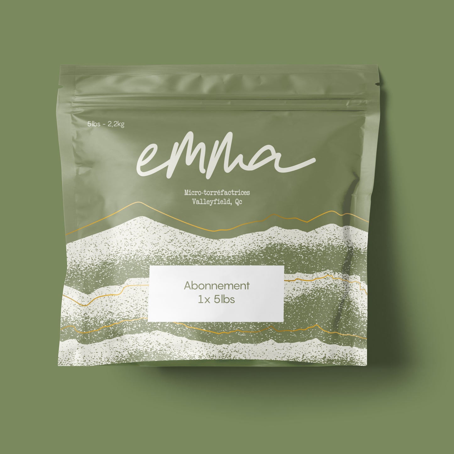 Abonnement 1x5lbs