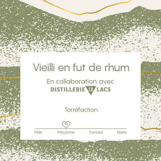 Café rhum x Distillerie des 3 lacs*Livré seulement dès le 3 décembre*