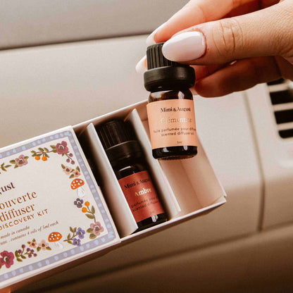 Coffret huiles parfumées Mimi & August