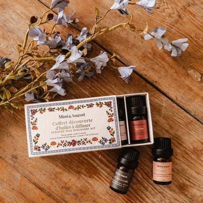 Coffret huiles parfumées Mimi & August