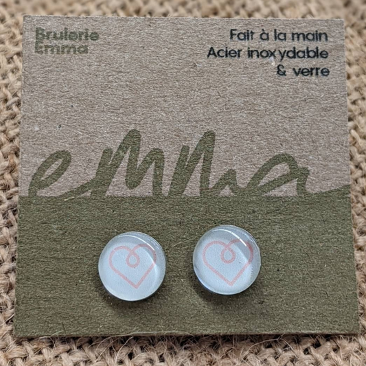 Boucles d'oreille-Faites à la main